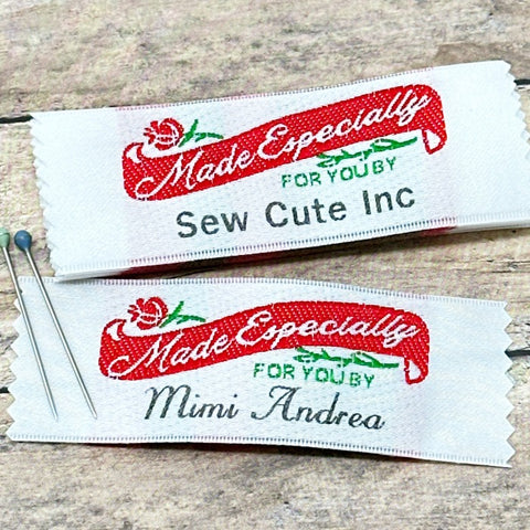 Personalized Clothing Labels Style 99: Made Especially For You