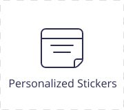 Personalized sticker labels