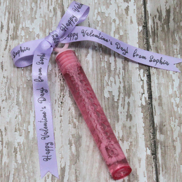 Valentine Personalized Satin Ribbon 3/8" - 36 Colors