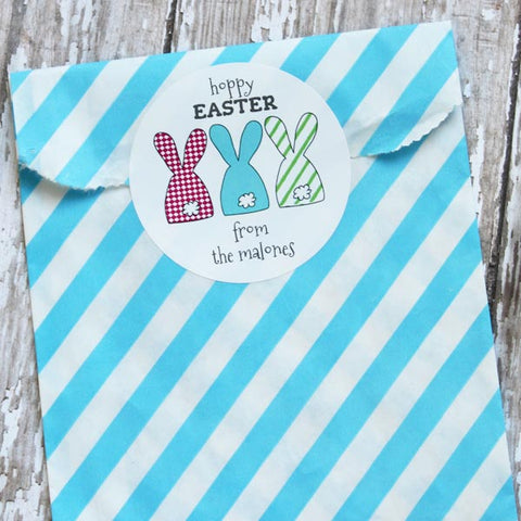 Hoppy Easter Gift Stickers