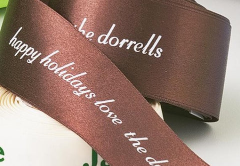 Personalized Printed on Ribbon