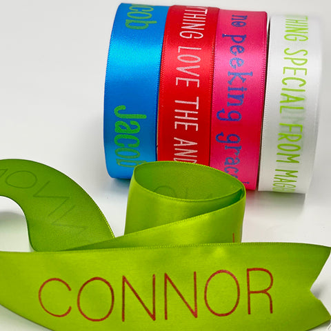 Personalized Ribbon | Buy Custom Ribbon Printed with Your Designs ...