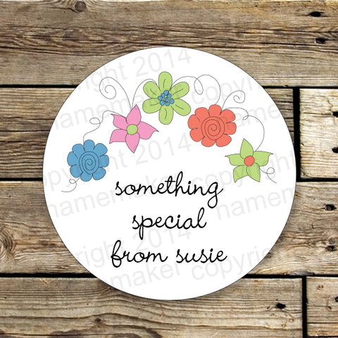 Everyday Personalized Round Stickers