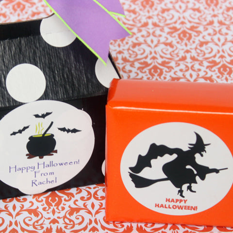 Halloween Personalized Gift Stickers