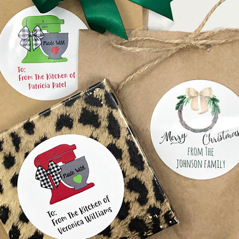 Christmas Gift Stickers &amp; Tags