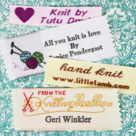Knitting Labels