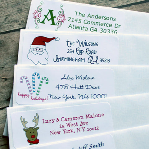 Christmas &amp; Holiday Address Labels