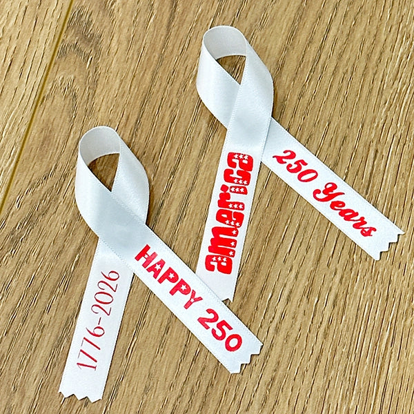 America 250 Patriotic Awareness Ribbon Pin
