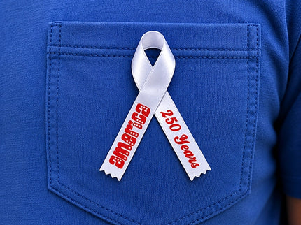 America 250 Patriotic Awareness Ribbon Pin