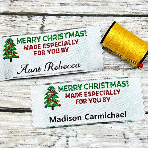 Clothing Woven Fabric Label Tags Washable Custom Shoe Labels