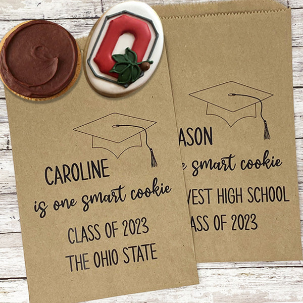 Graduation Smart Cookie Bags