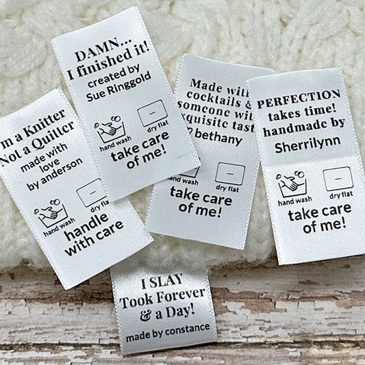 Custom Clothing Labels & Tags | Personalized Ribbon - Name Maker