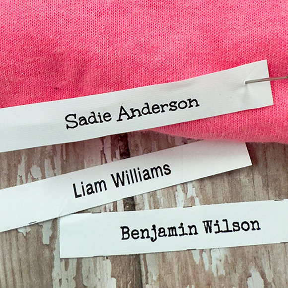 Nylon Sew-On Labels | Shop Nylon Sewing Labels - Name Maker