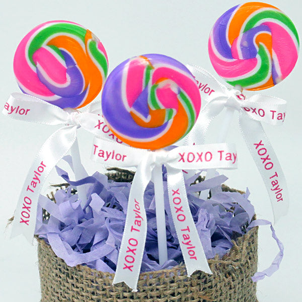 Personalized Birthday Ribbon 3/8 - 36 Colors