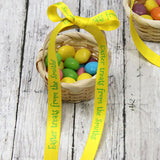 3/8" Personalized Easter Satin Ribbons