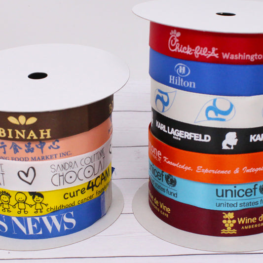 Logo Ribbons Personalized Logo Ribbons | Shop for a Personalized Ribbon With Your ...