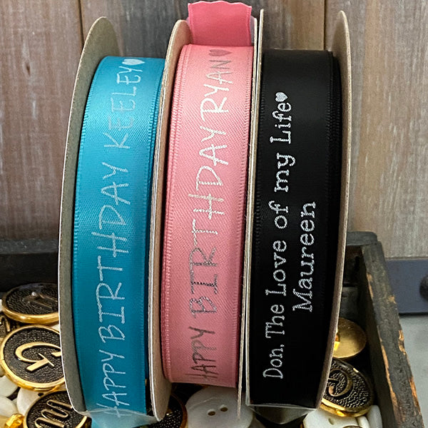 Custom Gift Ribbon | Shop Gift Wrap Ribbon - Name Maker