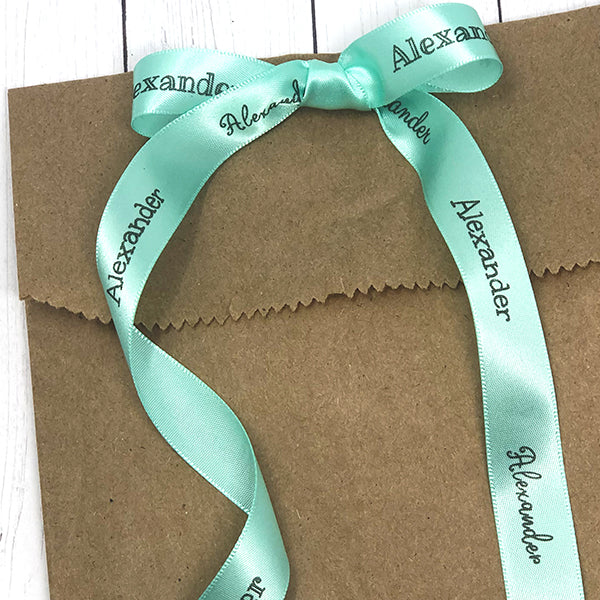 Personalized Satin Name Ribbon 5/8
