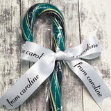 7/8" Personalized Satin Christmas Ribbon