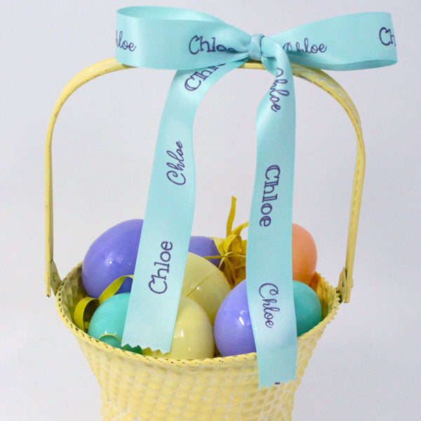 7/8 Personalized Easter Name Ribbon