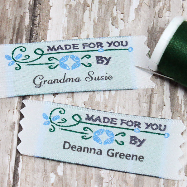 Clothing Label Style 23 Made For You By – Name Maker