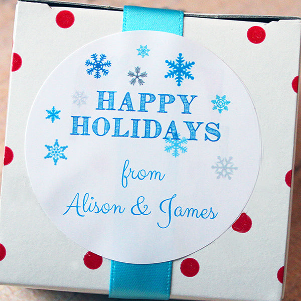 Snowflake Product Labels