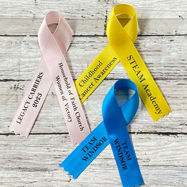 Learn how to make your own Awareness Ribbon! 