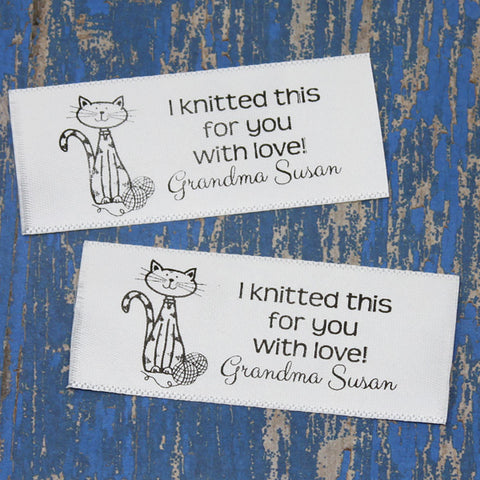 Personalized Satin & Humor Labels