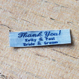 Woven Label F213 3 Lines of Text