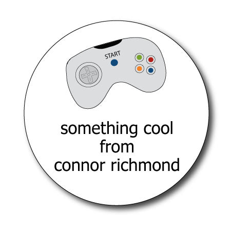 Round Game Gift Stickers