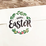 Personalized Happy Easter Gift Stickers
