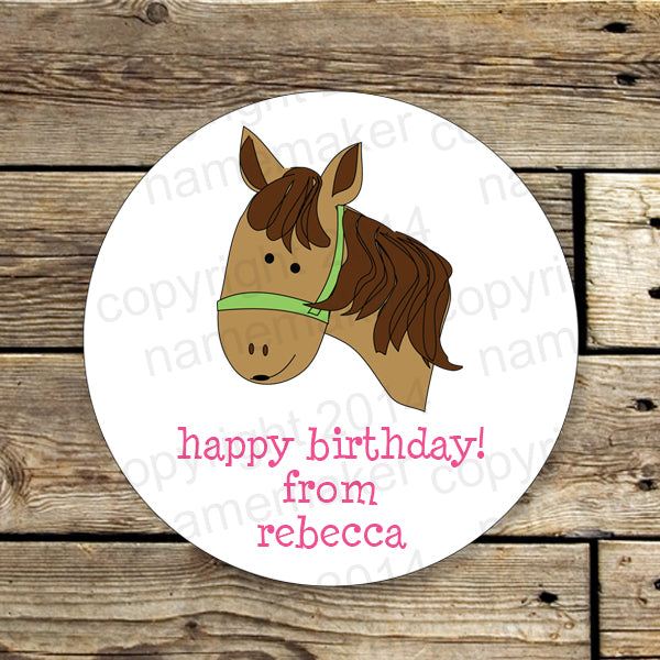Horse Gift Stickers