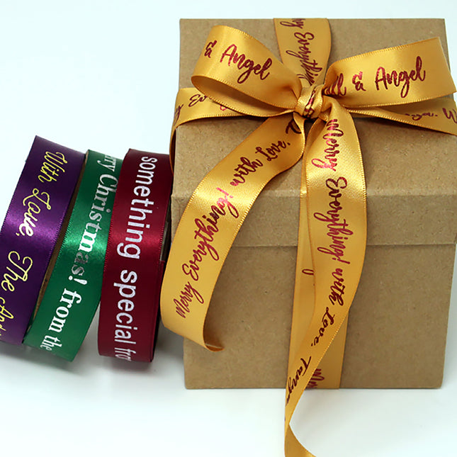 Custom Gift Ribbon | Shop Gift Wrap Ribbon - Name Maker