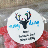 Merry Deery Gift Stickers