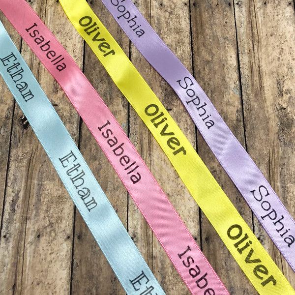 Printed Ribbon | Order Custom Printed Ribbon - Name Maker