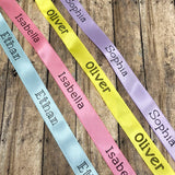 5/8" Personalized Ribbon by the Yard