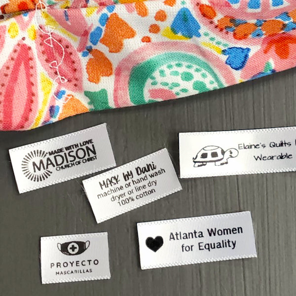 Custom iron-on labels & tags
