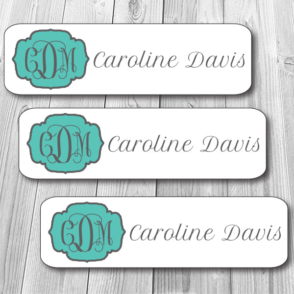 Monogram Mini Waterproof Sticker – Name Maker