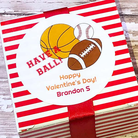 Have A Ball Gift Stickers