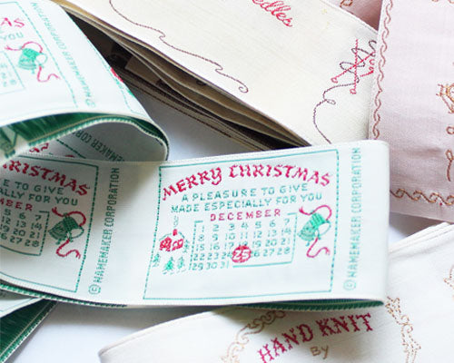 10 Merry Christmas Vintage Labels
